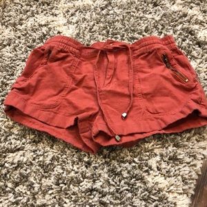 Rust colored shorts